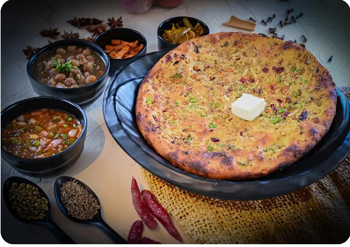 Mix Veg Kulcha